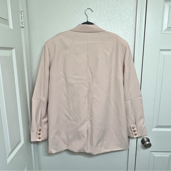 Free People Paper Cut Blazer Brazilian Sand Size XL - Picture 4 of 10